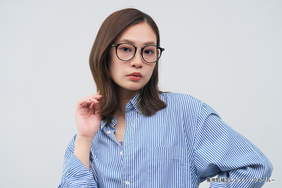 Zoff FASHION SPRING TREND 中顔面短縮みえメガネ 度有り FASHION SPRING TREND[鼻高みえメガネ][中顔面短縮みえメガネ
