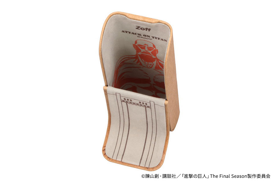 予約終了]Zoff｜進撃の巨人 スタンドメガネケース（M-SHINGEKI-CASE