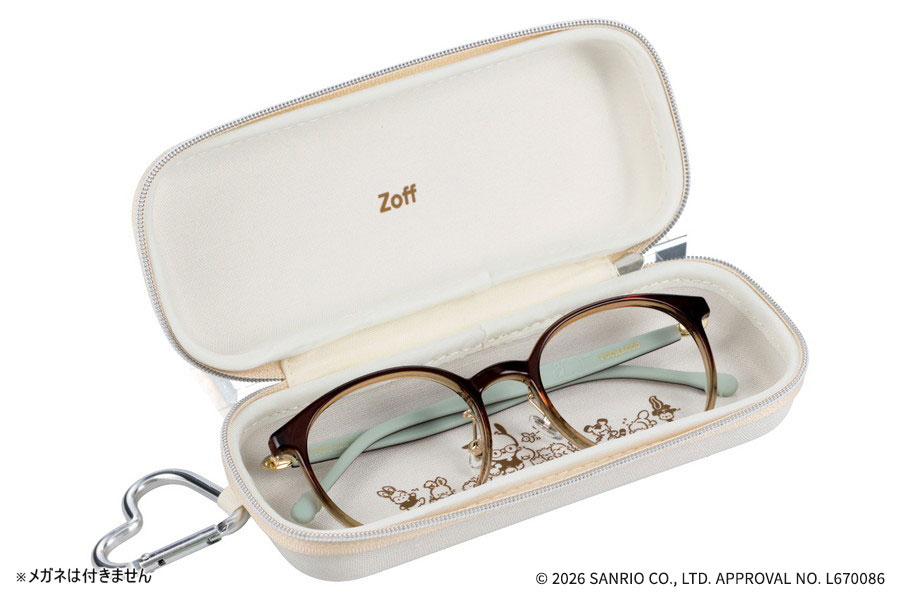 Zoff│Pochacco セミハードケース（SNRO-PC-CASE-IV）｜メガネのZoff
