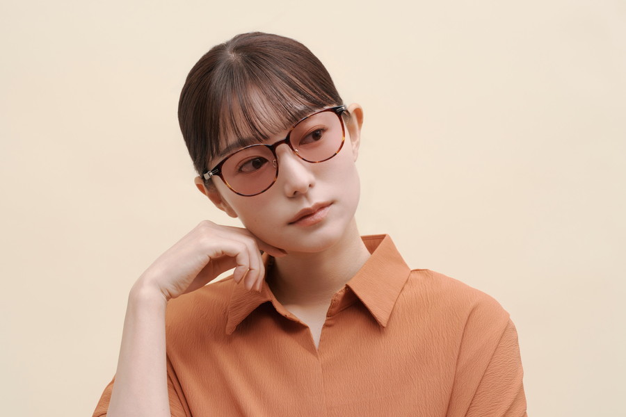 パーソナルカラーサングラス Autumn Type ボストン型[WEB限定商品