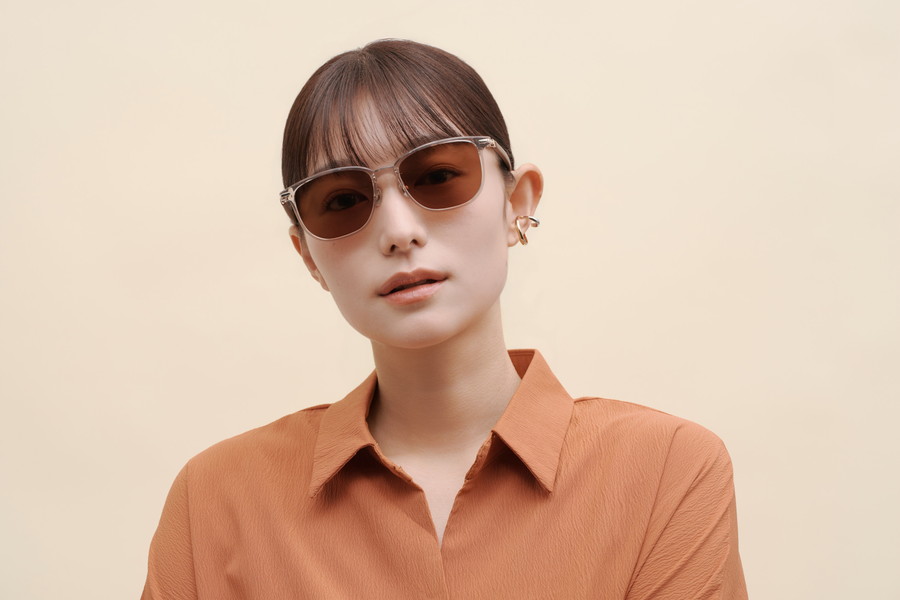 パーソナルカラーサングラス Autumn Type ウェリントン型[WEB限定商品