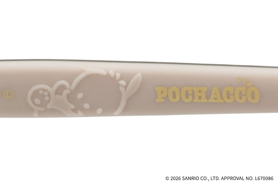 Zoff│Pochacco ウェリントン型シートメタル(ZA262004-64E1)|メガネ Zoff│Pochacco ウェリントン型シートメタル(ZA262004-64E1)|メガネ