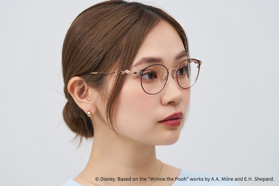 Pooh's Memorial- [プーと夢の中 モデル]（ZF262002-43E1）｜メガネの