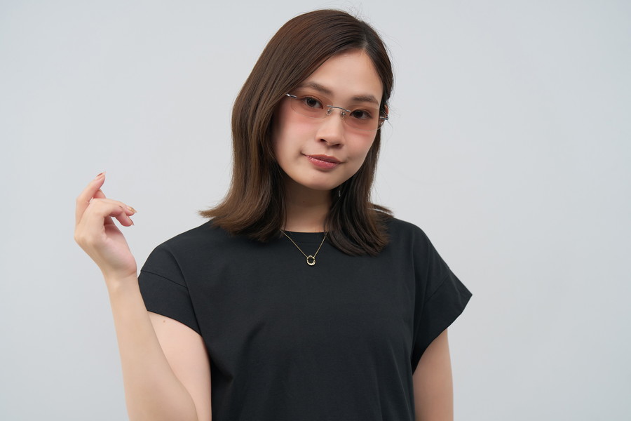 Zoff | Nagomi #03_Rimless(リムレス)(ZG263G05-15E2)|メガネのZoff Zoff | Nagomi #03_Rimless(リムレス)(ZG263G05-15E2)|メガネのZoff