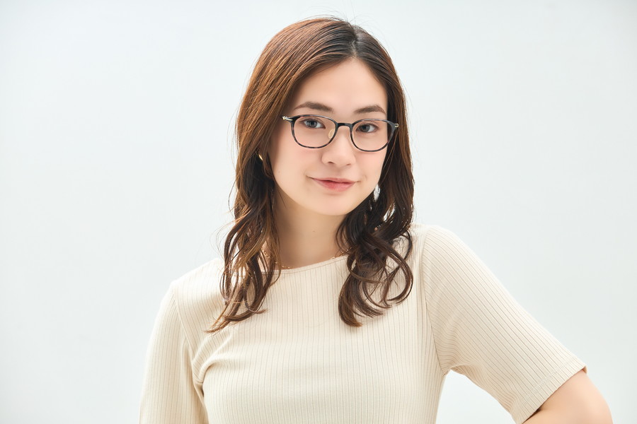[Zoff SMART ×マキアージュ]使用商品/ウェリントンフレーム/SMART SKINNY JEWELRY(WEB先行販売)
