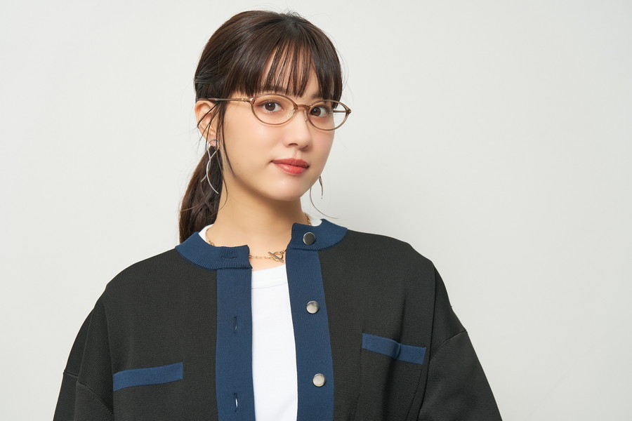 小ぶりで癖のないオーバルフレーム/SMART SKINNY JEWELRY