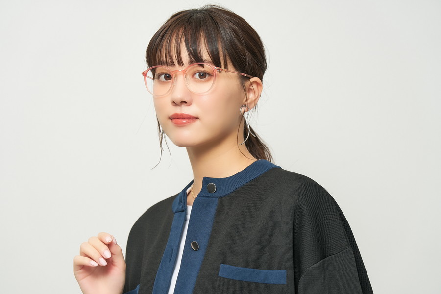 横幅が小さめのボストンフレーム/SMART SKINNY JEWELRY
