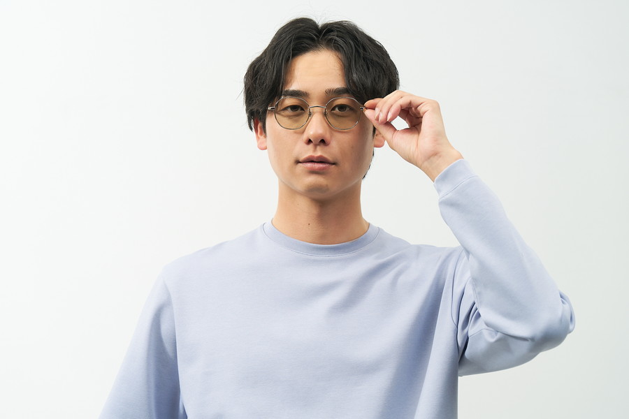 トレンドカラーが特徴のボストン型メタル(WEB限定)SUNCUTGlasses/UV100