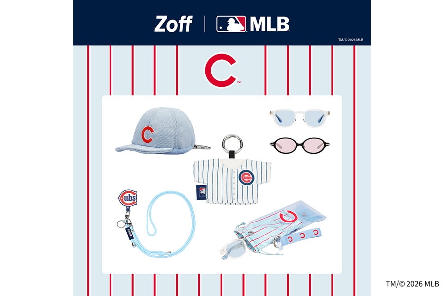 WEB限定価格]Zoff｜MLB アイウェアホルダー(シカゴ カブス)（26SU-MLB