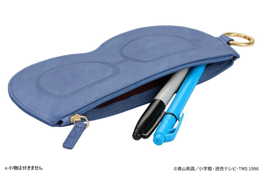 clover33。メガネポーチ（ブルー系) clover33様専用。メガネポーチ（ブルー） メガネケース ペンケース