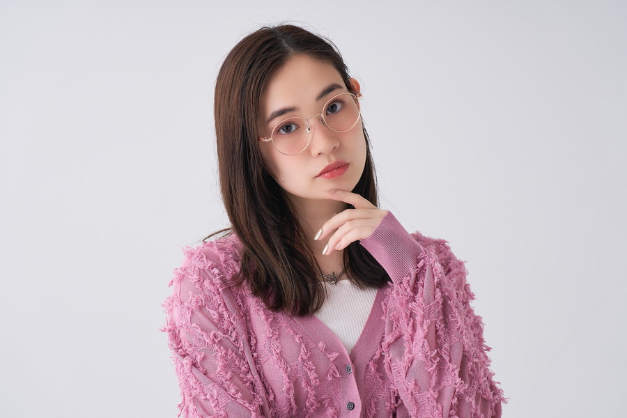 コンビネーションフレームのボストン型/FASHION RUBBER COMBI