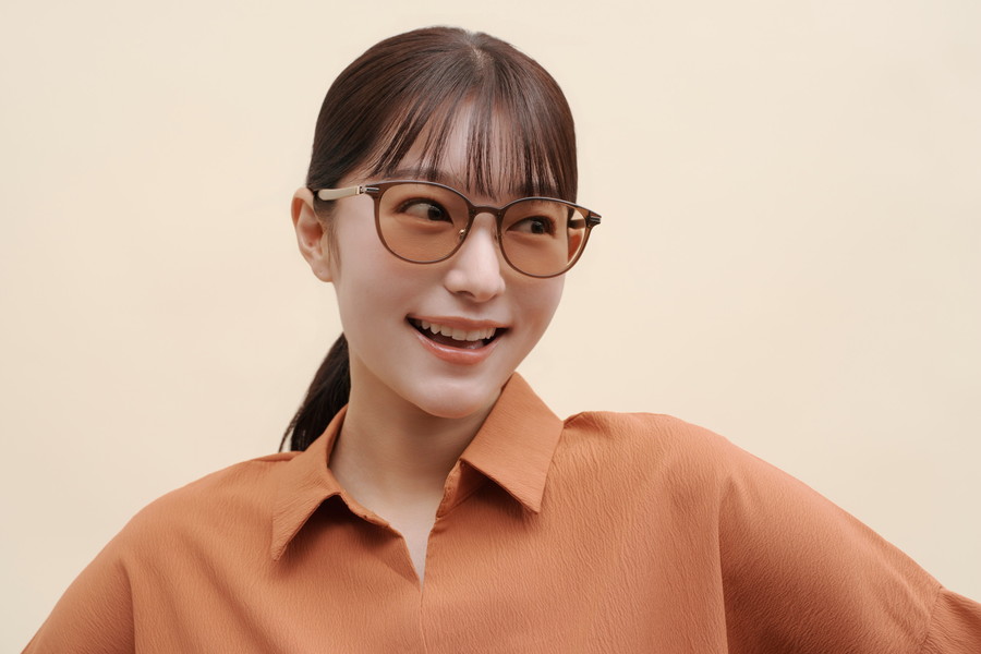 パーソナルカラーサングラス Autumn Type ボストン型[WEB限定商品