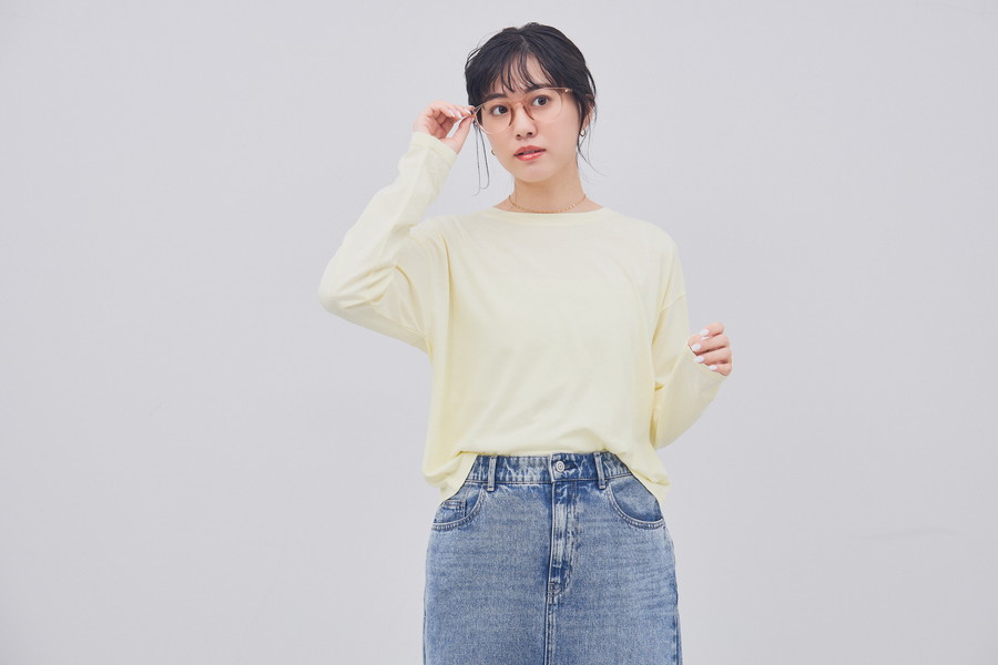 透明感のある飽きのこないボストン型