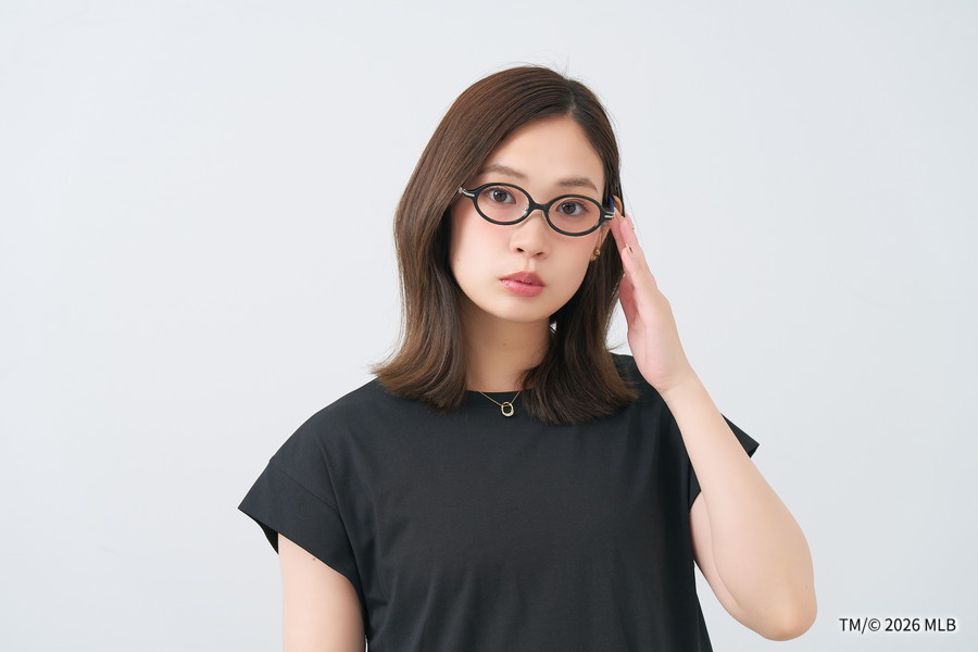 WEB限定価格]Zoff｜MLB オーバル型フレーム(ニューヨーク ヤンキース