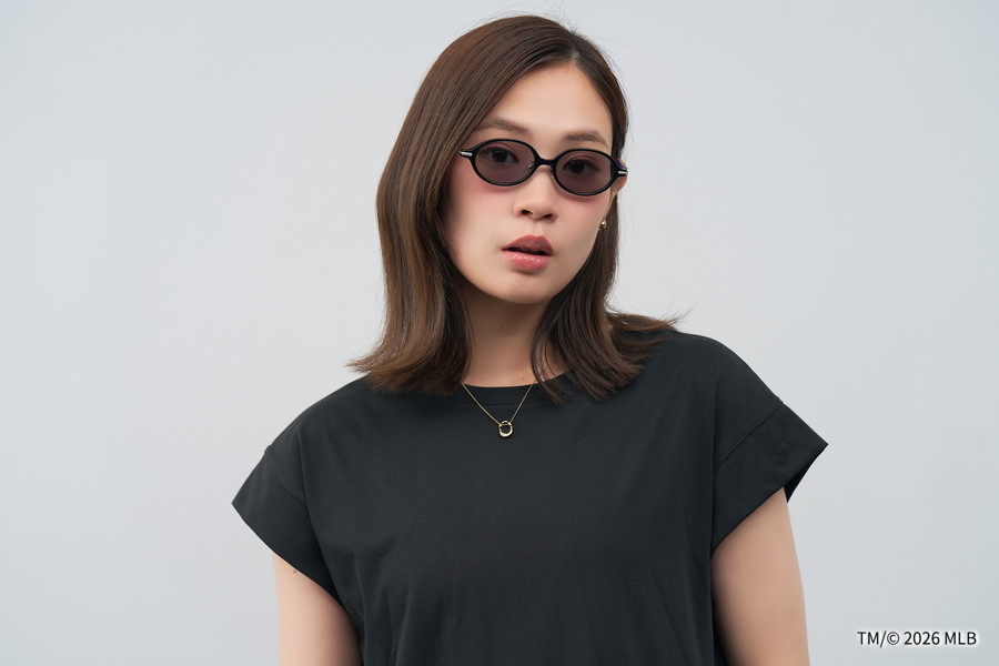 WEB限定価格]Zoff｜MLB オーバル型サングラス(ニューヨーク ヤンキース