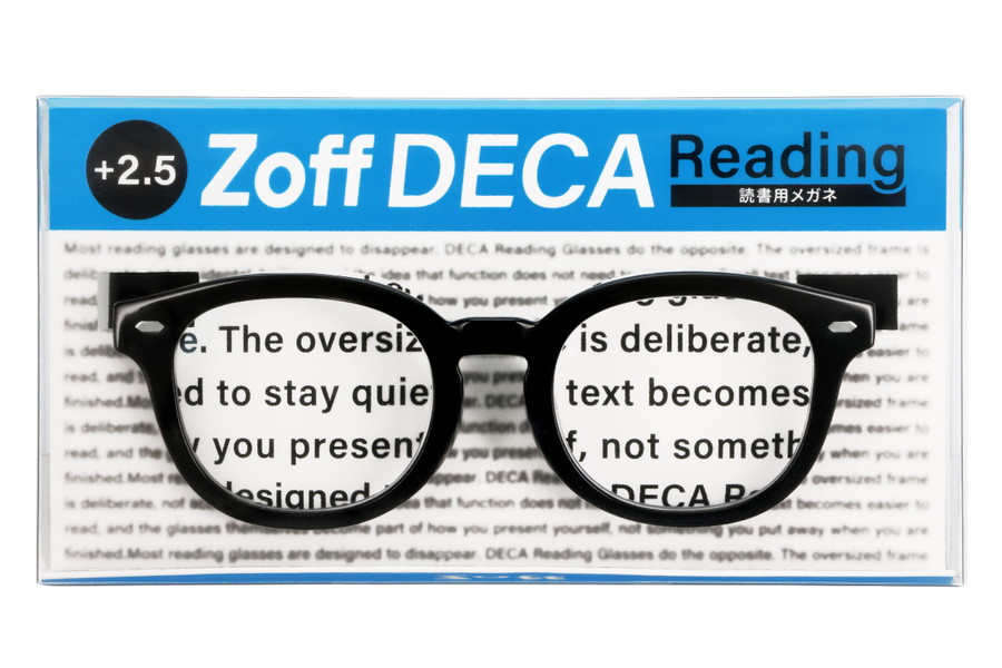 Zoff DECA Reading/＋2.50（ZC261R11-25R1）｜メガネのZoffオンライン