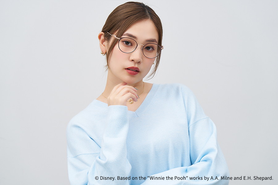 Pooh's Memorial- [プーと夢の中 モデル]（ZF262002-43E1）｜メガネの