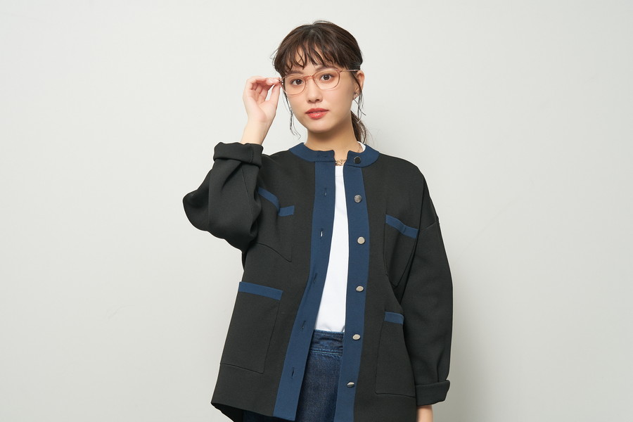 お顔の小さい方にもおすすめのウェリントンフレーム/SMART SKINNY JEWELRY