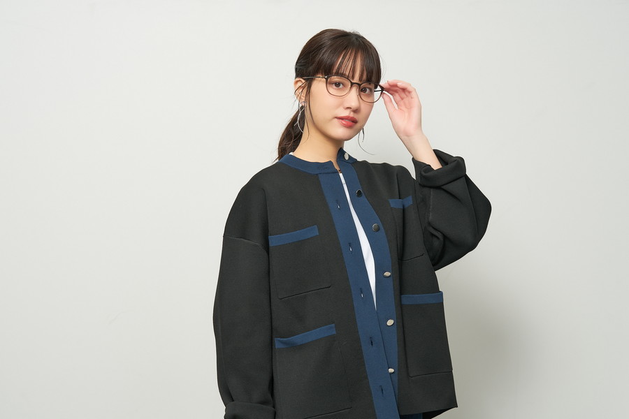 お顔の小さい方にもおすすめのウェリントンフレーム/SMART SKINNY JEWELRY
