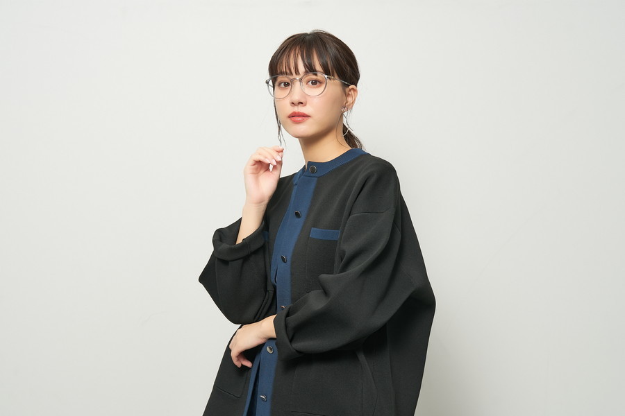トレンドを抑えたジャストサイズのボストンフレーム/SMART SKINNY JEWELRY