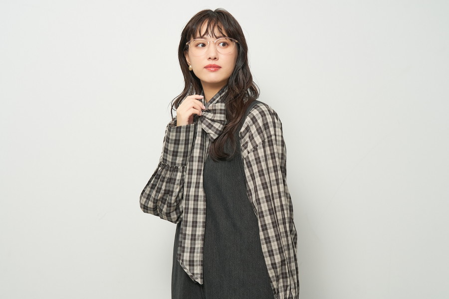 ほどよい丸みのあるボストンフレーム/SMART SKINNY JEWELRY