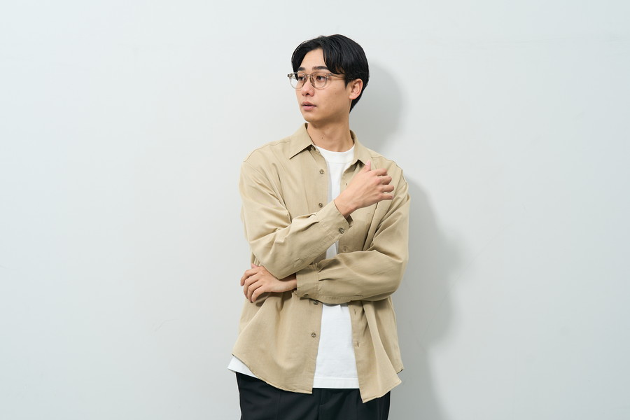 飽きのこない定番メガネ