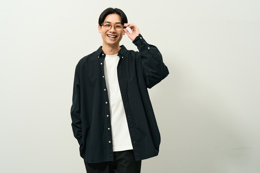 飽きのこない定番メガネ