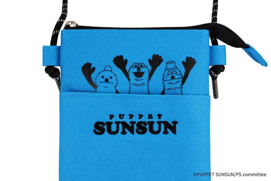 Zoff｜PUPPET SUNSUN サコッシュ型メガネケース