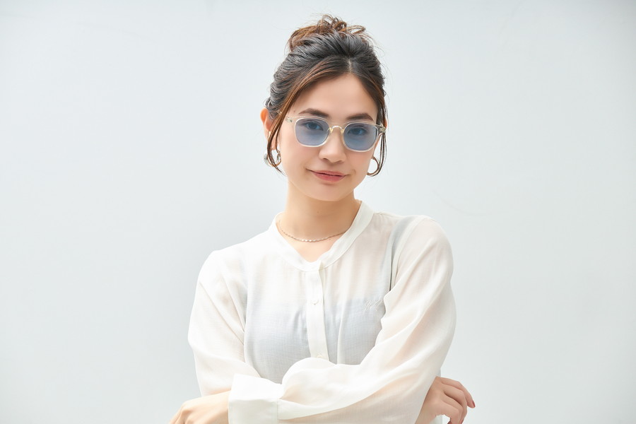 [セール価格]ウェリントン型サングラス/TREND(WEB限定商品)