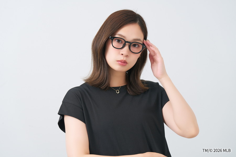 WEB限定価格]Zoff｜MLB ウェリントン型フレーム(ニューヨーク