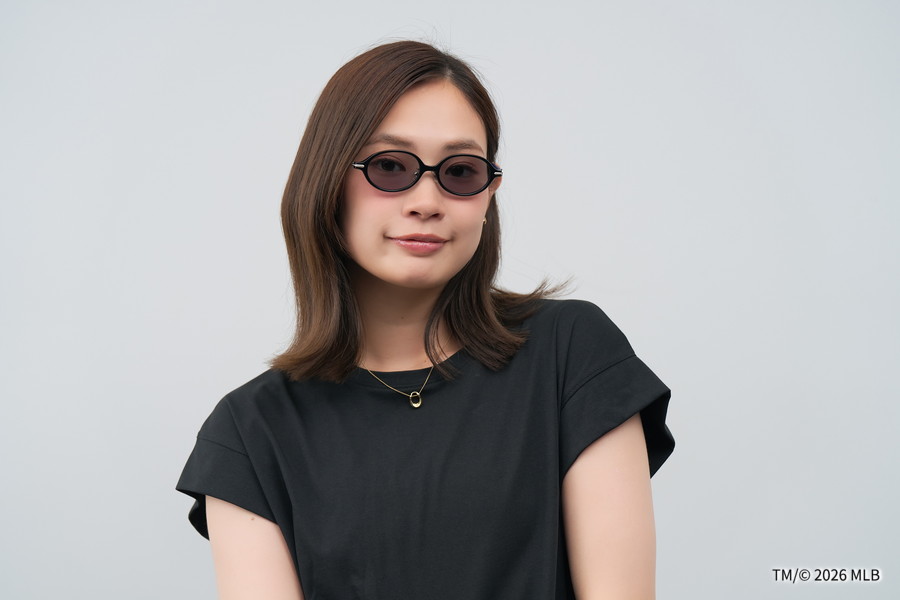 WEB限定価格]Zoff｜MLB オーバル型サングラス(ニューヨーク ヤンキース