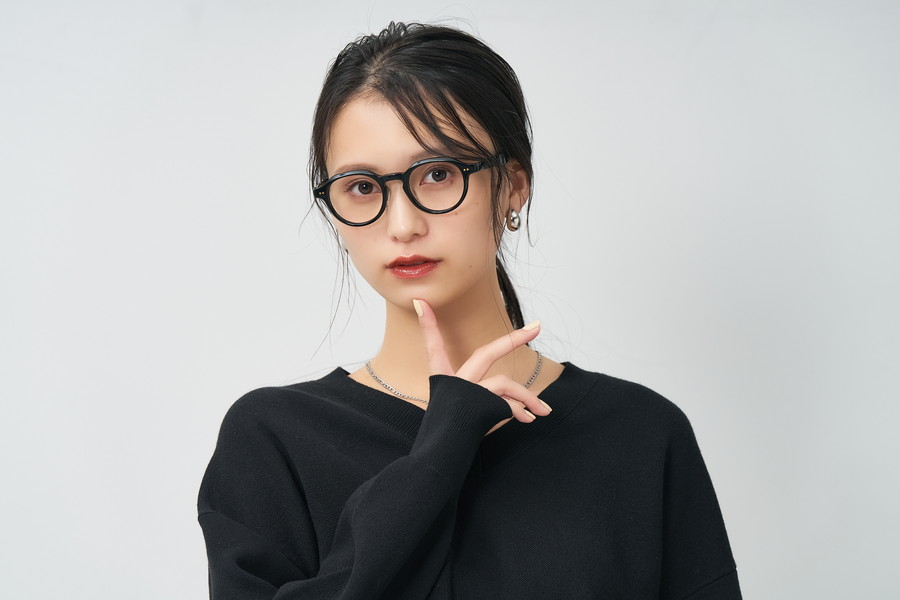 創業25周年フェア]小さめサイズのボストン型[中顔面短縮みえメガネ