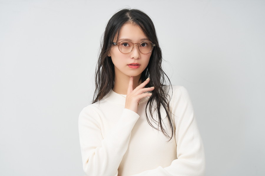 創業25周年フェア]小さめサイズのボストン型[中顔面短縮みえメガネ