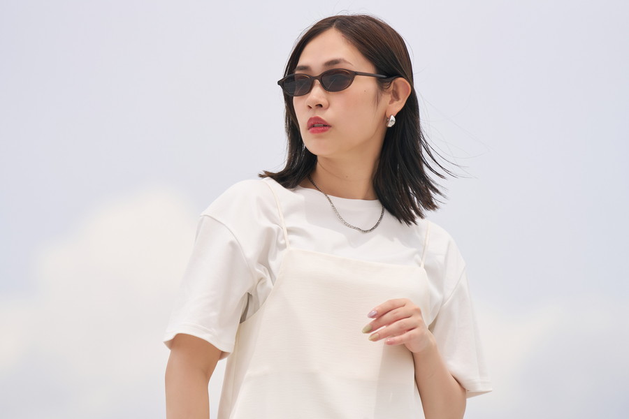Zoff | ETRE TOKYO Oval SUNCUT Glasses（ZH261G04-43A1）｜メガネの