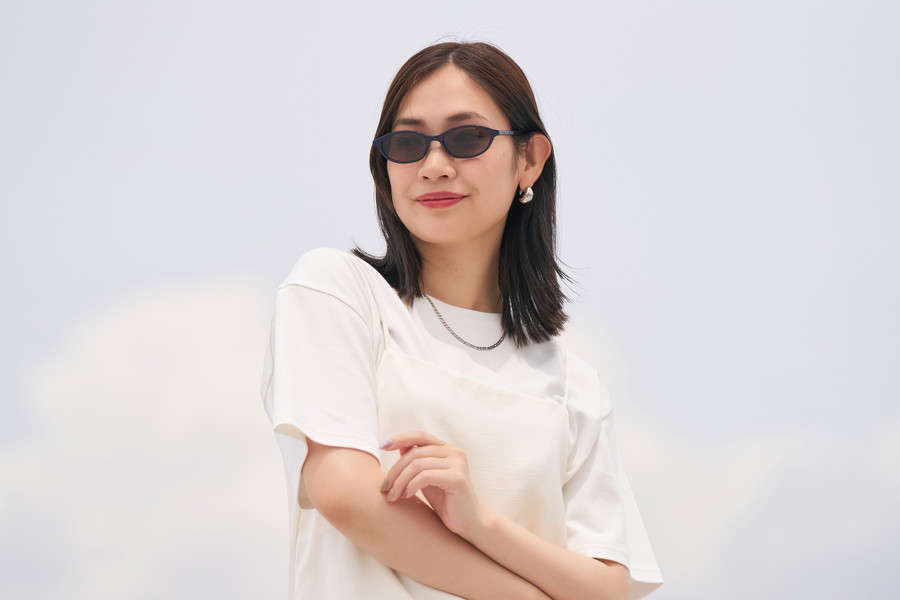 Zoff | ETRE TOKYO Oval SUNCUT Glasses（ZH261G04-72E1）｜メガネの