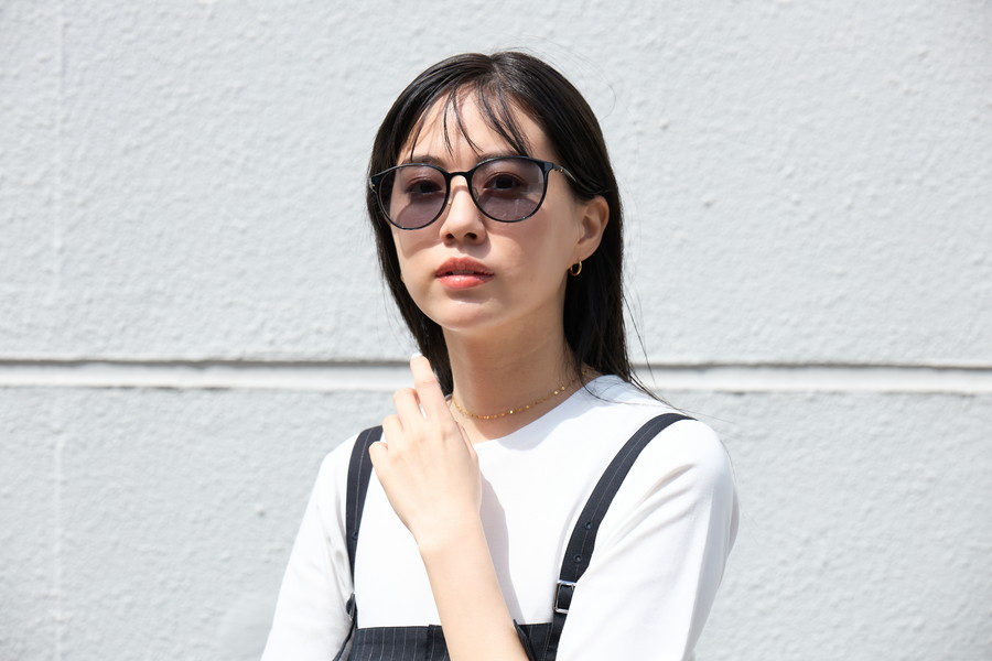 Zoff SMART Skinny SUNGLASSES/紫外線カット率99.9%以上