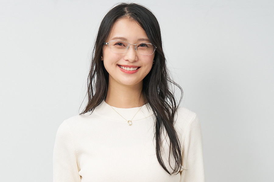 スポーティーなスクエア型メタルフレーム（ZL252003-15E1）｜メガネの