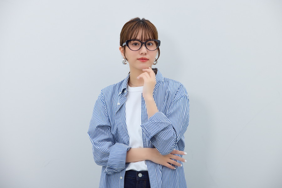 トレンドの個性的なデザインメガネ