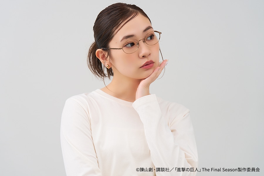 Zoff｜進撃の巨人 ハンジモデル （ZO262001-43E1）｜メガネのZoff