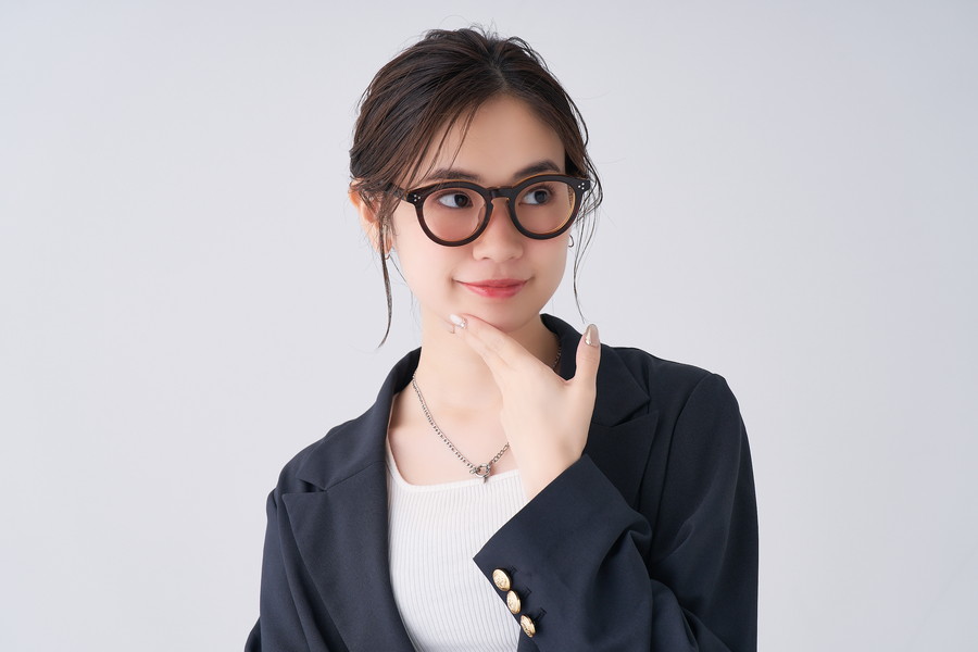アウトレット価格]存在感のある太縁メガネ(WEB・アウトレット店舗限定
