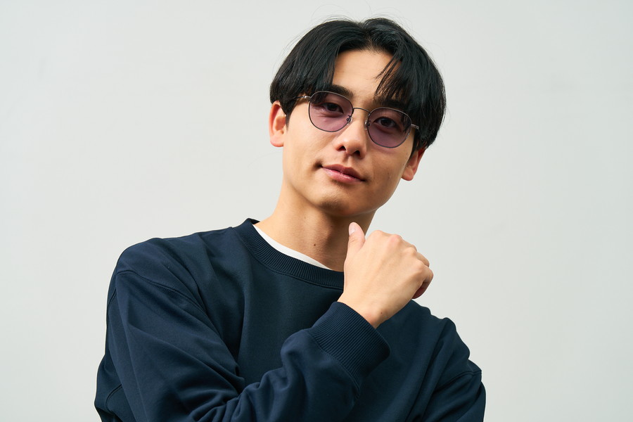 [WEB限定予約商品]万能なウェリントン型サングラス