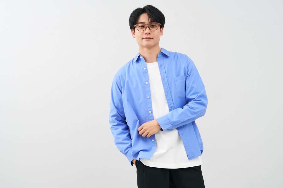 寝転んでも壊れにくいメガネ]耐久性に優れたボストン型フレーム