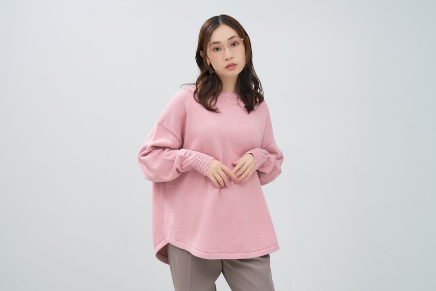 華やかさのあるボストン型チタンフレーム（ZG253004-21F1）｜メガネの