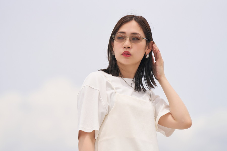 Zoff | ETRE TOKYO Oval SUNCUT Glasses（ZH261G04-63A1）｜メガネの