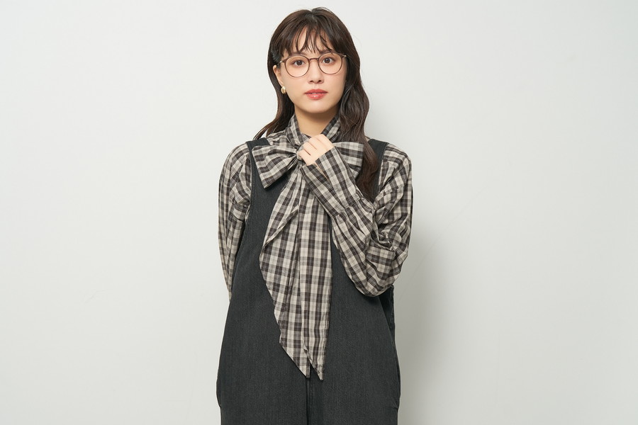 横幅が小さめのボストンフレーム/SMART SKINNY JEWELRY