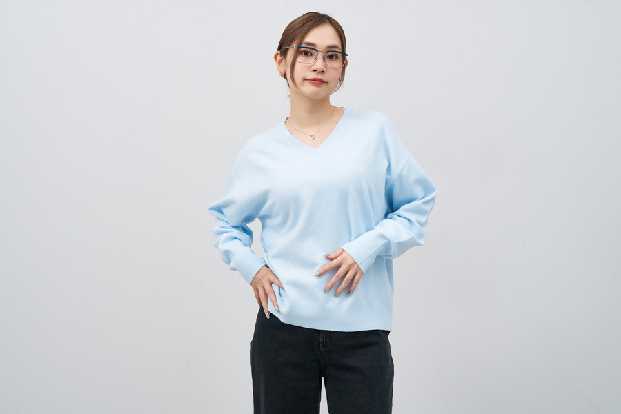 重厚感のあるウェリントン型チタンフレーム（ZM252003-72F1）｜メガネ