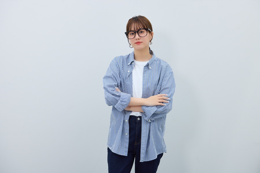 トレンドの個性的なデザインメガネ