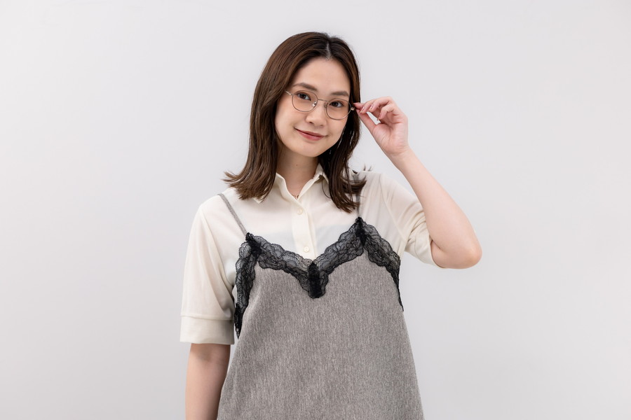 Mellumia -BLOOM COLLECTION ウェリントン型（ZO262007-43E2）｜メガネ