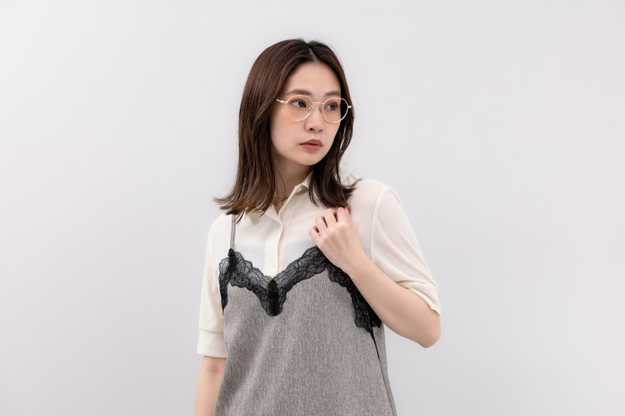 FASHION METAL[中顔面短縮みえメガネ]（ZY242028-41F1）｜メガネのZoff