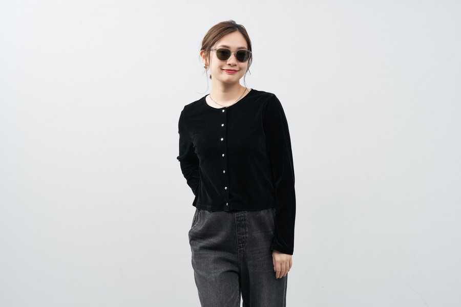 パーソナルカラーサングラス Winter Type ボストン型[WEB限定商品
